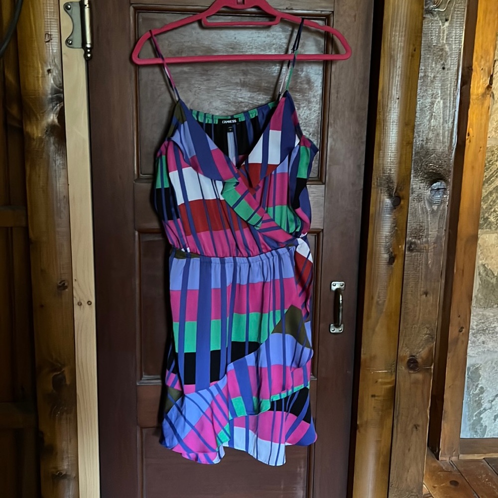 Express crossbody dress